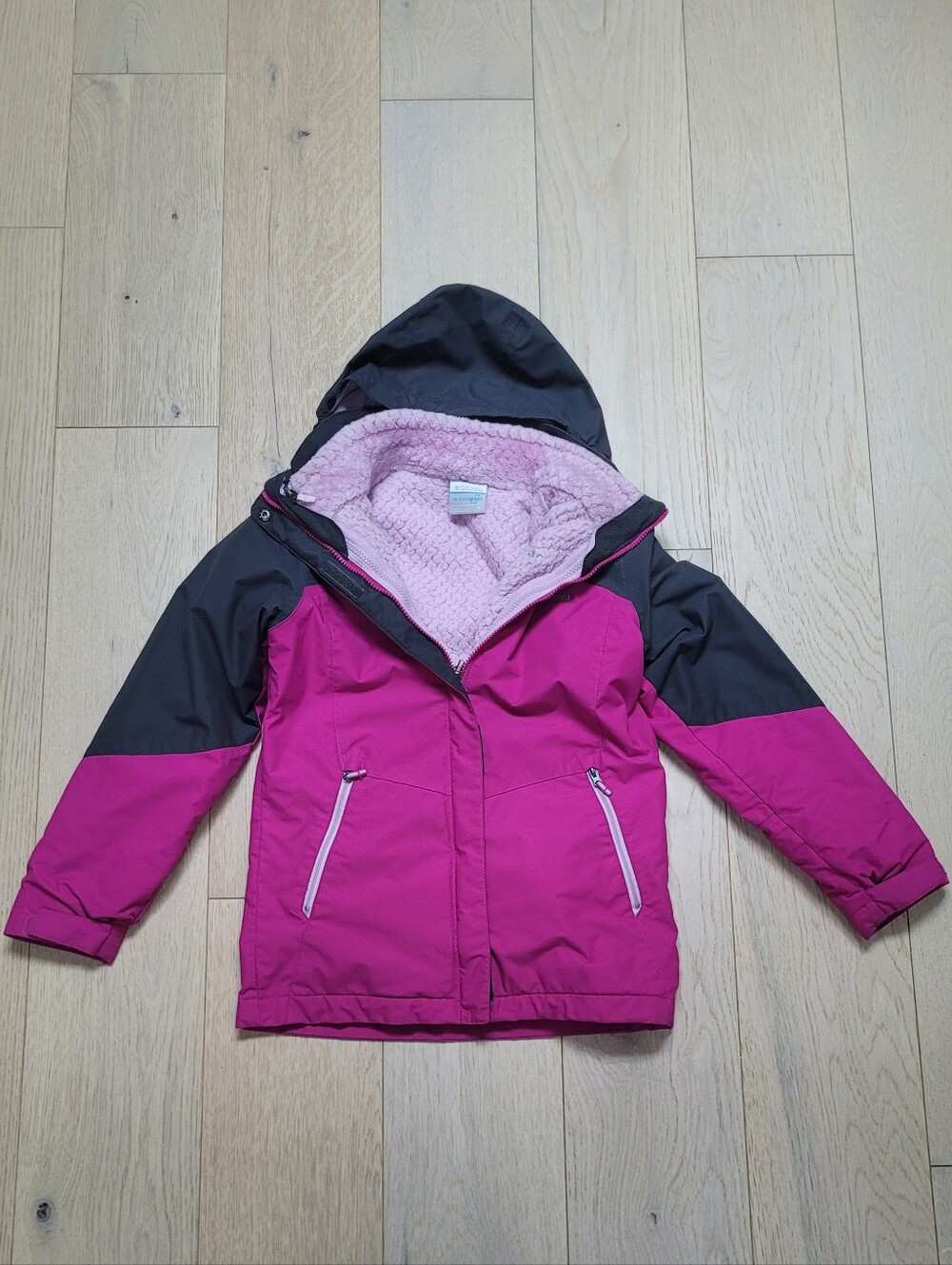 Columbia Girls' Bugaboo II Fleece Interchange Jacket